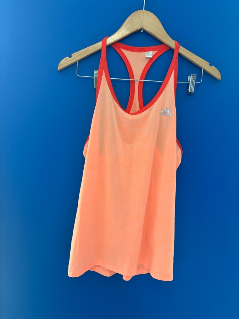 {adidas} Women's Coral Racerback Climalite Tank Top women's size M